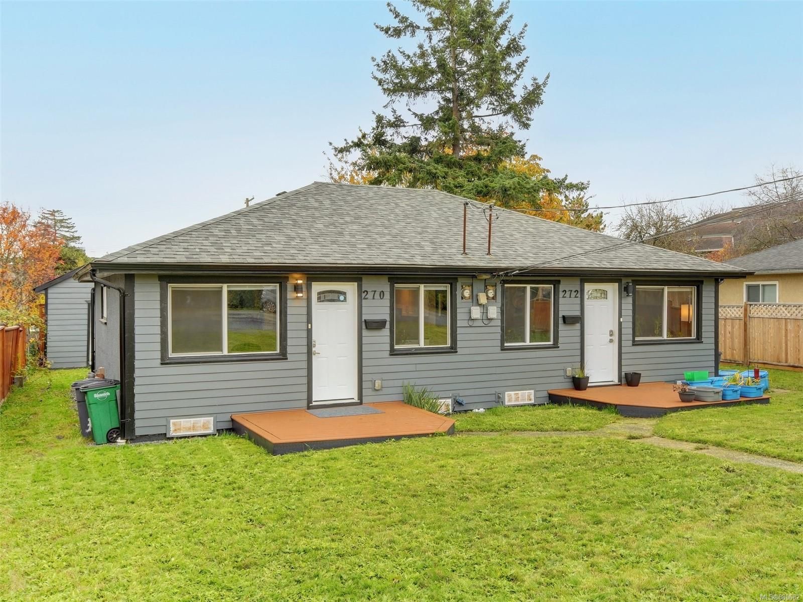 I have sold a property at 270 & 272 Tolcross Ave in Saanich
